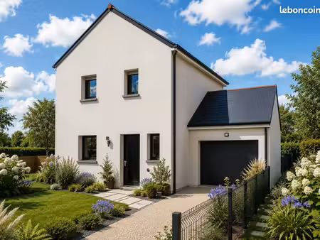 projet de construction d'une maison 85 m² avec terrain à ploneis (29)