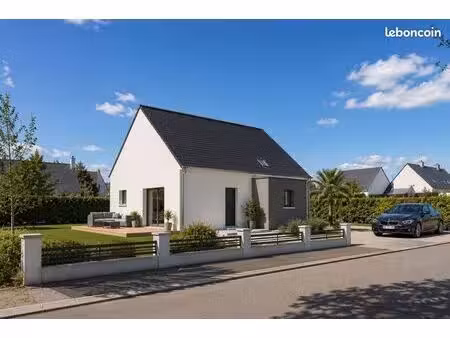projet de construction d'une maison 105 m² avec terrain à sainte-seve (29)