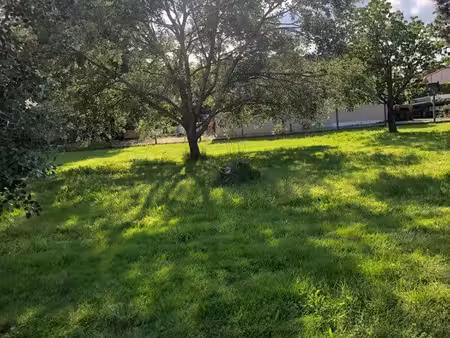 très beau terrain 900 m2 constructible