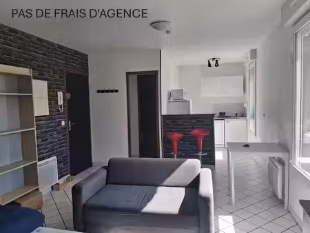 location meublée appartement 2 pièces 40 m² à le havre (76600)  585 €