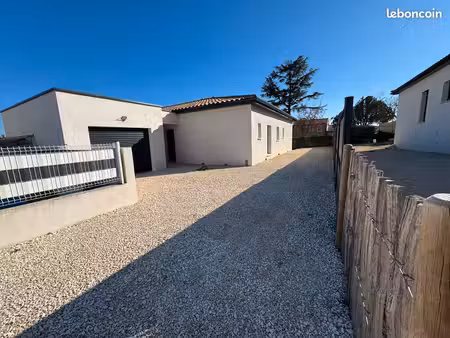 villa neuve t4 101m2 + garage 29m2 - terrain 627m2