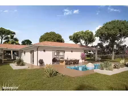 maison contemporaine t4 avec patio central à pessac centre – 115 m² de plein pied