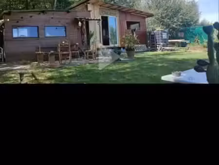 chalet bois 50m2 meublé
