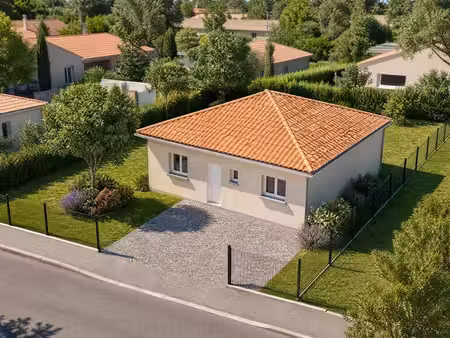 projet de construction d'une maison 70 m² avec terrain à montpitol (31) au prix de 0