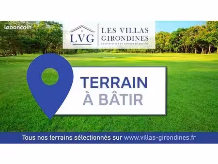 terrain à bâtir de 630 m² à saint-andre-de-cubzac (33)