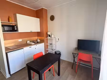t2 25m2 meublé - saint marc