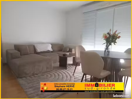 appartement 2 pièces 45 m²