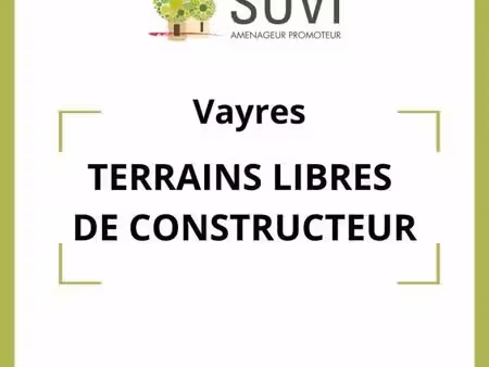 terrain 449 m² vayres