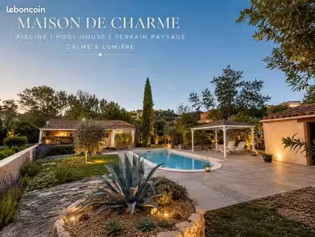 vente | maison de plain-pied | 8p | 4ch | 192.50 m² | bédarieux | expo sud | terrasse · ja