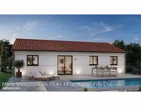 construction maison individuelle à montastruc-la-conseillère – 3 chambres  suite parentale