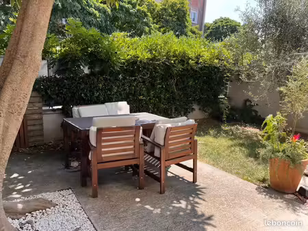 rare sur le secteur – appartement esprit maison avec jardin privatif
