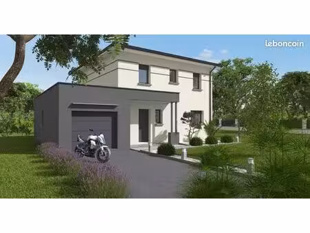 projet de construction d'une maison 105 m² avec terrain à lafitte-vigordane (31) au prix d