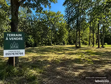 terrain 1 500 m² le pian medoc