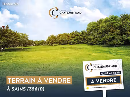 terrain 3649 m² sains