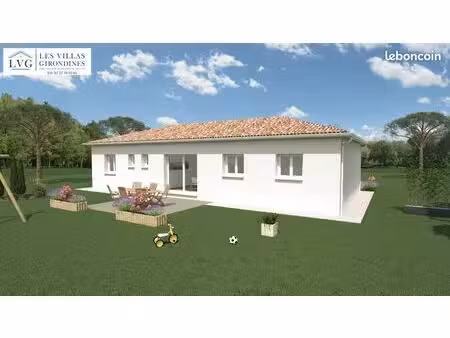 projet de construction d'une maison 81 55 m² avec terrain à saint-christoly-de-blaye (33)