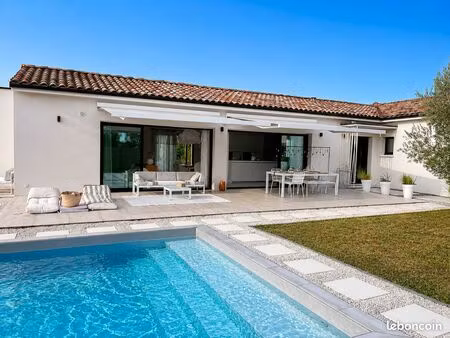 villa contemporaine plain-pied 147m2 – 4 chambres – piscine – terrain 1 500 m²