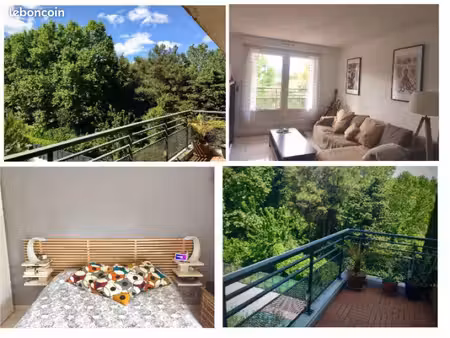 appartement malbosc : clim  parking  terrasse  vue