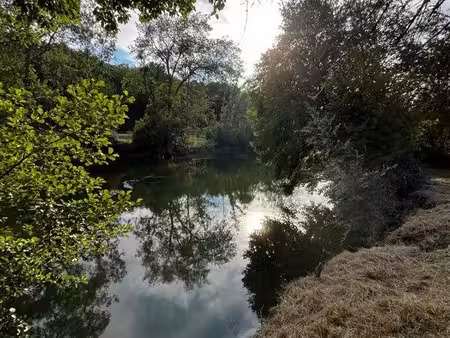 prairie en bord de l’indre pour pêche