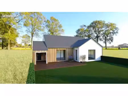 projet de construction d'une maison 93 m² avec terrain à janze (35)