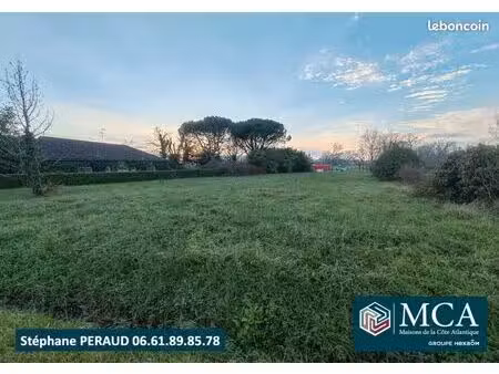 terrain 1 540 m² saint cricq du gave