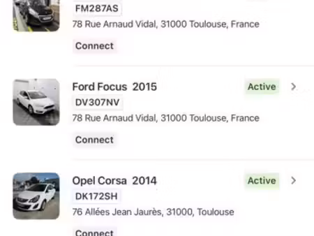 fond de commerce location getaround + 5 parkings