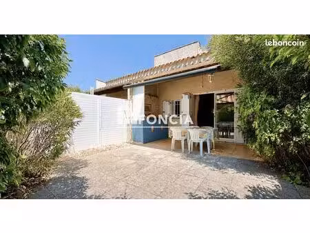 pavillon t3 - mezzanine avec jardin privatif  piscine et parking à deux pas de la plage – 