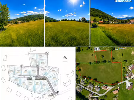 terrain a bâtir viabilisés lot n° 8 - 500 m²- libre de constructeur
