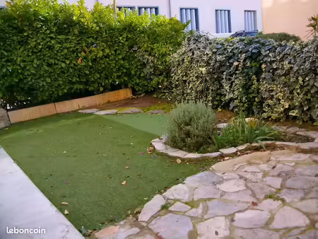 appartement 53 m2 rez de jardin centre ville