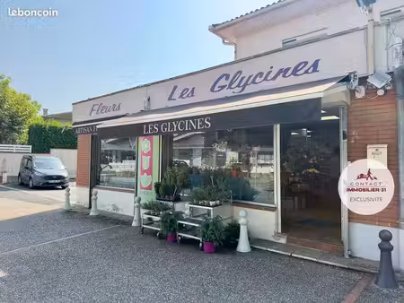 fleuriste  fonds de commerce 74 m² vernet