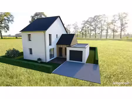 projet de construction d'une maison 102 m² avec terrain à guichen (35)