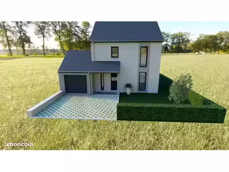 projet de construction d'une maison 100 m² avec terrain à la chapelle-erbree (35)