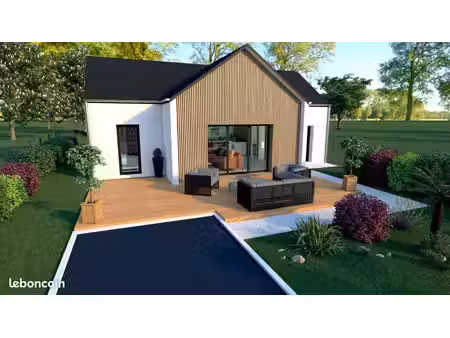 projet de construction d'une maison 70 m² avec terrain à langan (35)