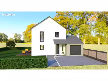 projet de construction d'une maison 94 m² avec terrain à rannee (35)