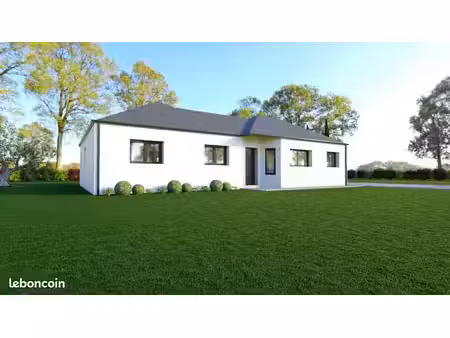 projet de construction d'une maison 120.63 m² avec terrain à saint-peran (35)