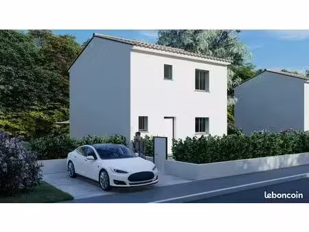 projet de construction d'une maison 65 m² avec terrain à bassan (34)