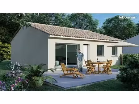 projet de construction d'une maison 51 m² avec terrain à bessan (34)
