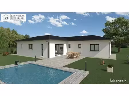 projet de construction d'une maison 128.47 m² avec terrain à langoiran (33)