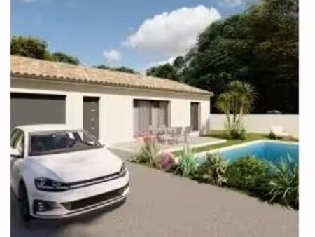 villa plain pied de 85m² dans la commune de pailhes