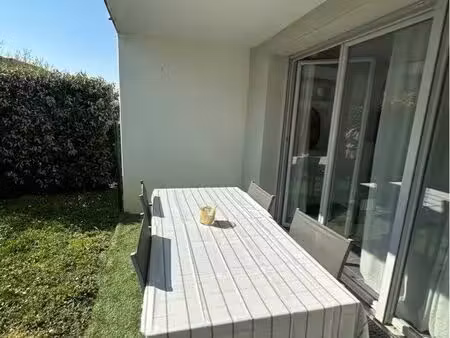 appartement t3 meublé avec jardin