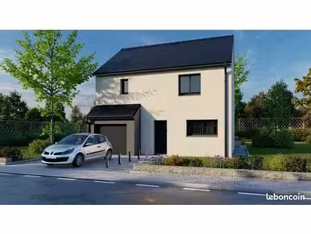 projet de construction d'une maison 103.45 m² avec terrain à artannes-sur-indre (37)