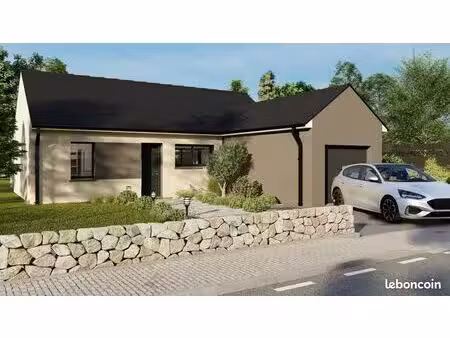 projet de construction d'une maison 59.9 m² avec terrain à artannes-sur-indre (37)