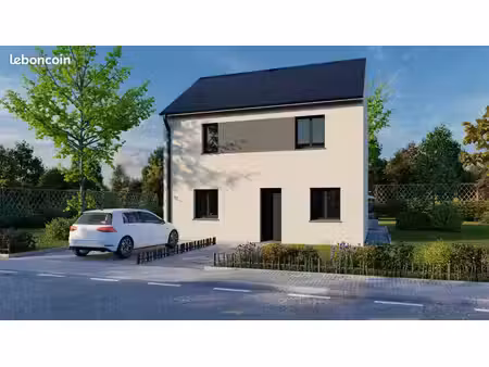 projet de construction d'une maison 97 m² avec terrain à artannes-sur-indre (37)
