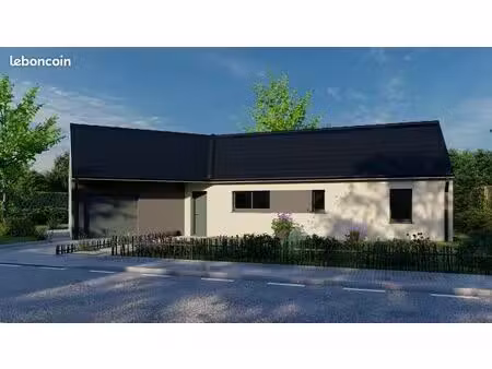 projet de construction d'une maison 106.7 m² avec terrain à azay-le-rideau (37)