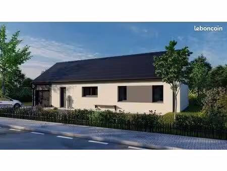 projet de construction d'une maison 92.85 m² avec terrain à azay-sur-cher (37)