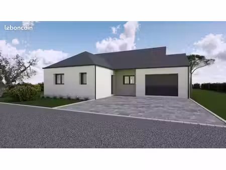 projet de construction d'une maison 120.26 m² avec terrain à beauce (35)
