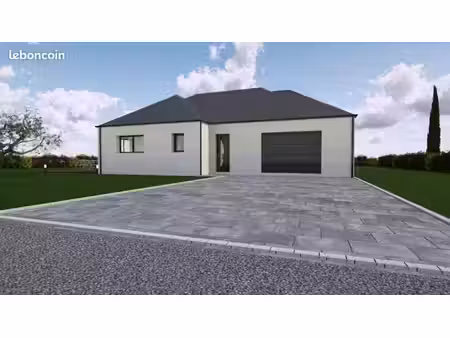 projet de construction d'une maison 132.27 m² avec terrain à bourg-des-comptes (35)