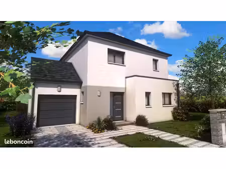 projet de construction d'une maison 120.64 m² avec terrain à chanteloup (35)
