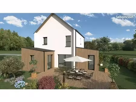 projet de construction d'une maison 104 m² avec terrain à guipry-messac (35)