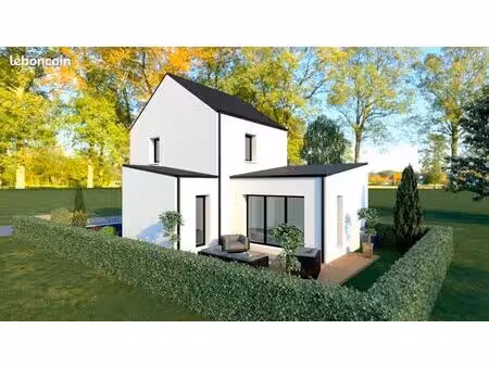 projet de construction d'une maison 83 m² avec terrain à romille (35)
