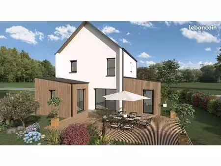 projet de construction d'une maison 104 m² avec terrain à saint-meen-le-grand (35)